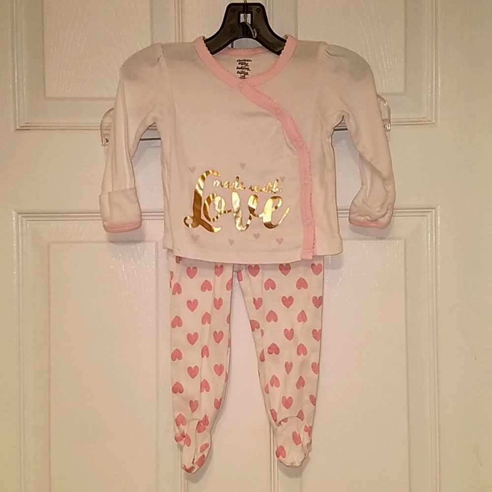 Gerber 2 piece little girls set